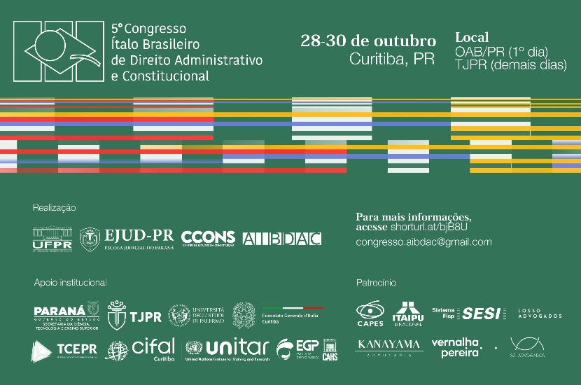 V Congresso Ítalo-Brasileiro de Direito Administrativo e Constitucional'