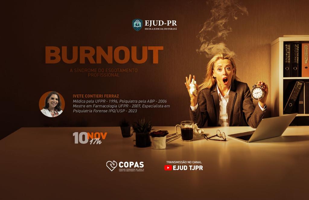 Palestra “Burnout: a síndrome do esgotamento profissional”
