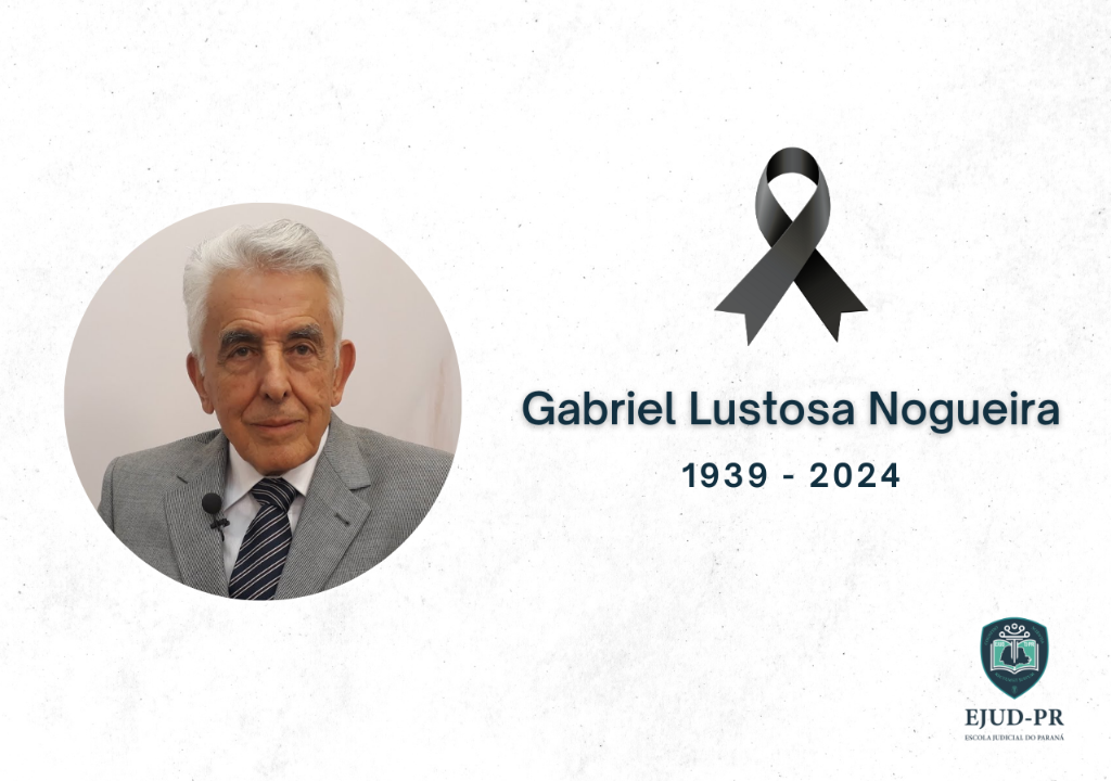 Falecimento do Dr. Gabriel Lustosa Nogueira, ilustre pai do desembargador Ramon de Medeiros Nogueira